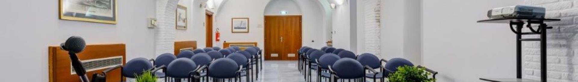 La sala meeting Principe è in grado di accogliere fino a 60 persone