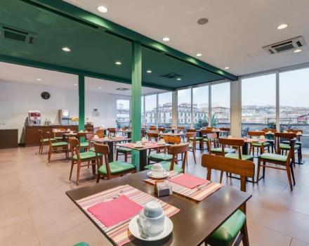 Breakfast served on the roof garden from 7 a.m. to 11 a.m.